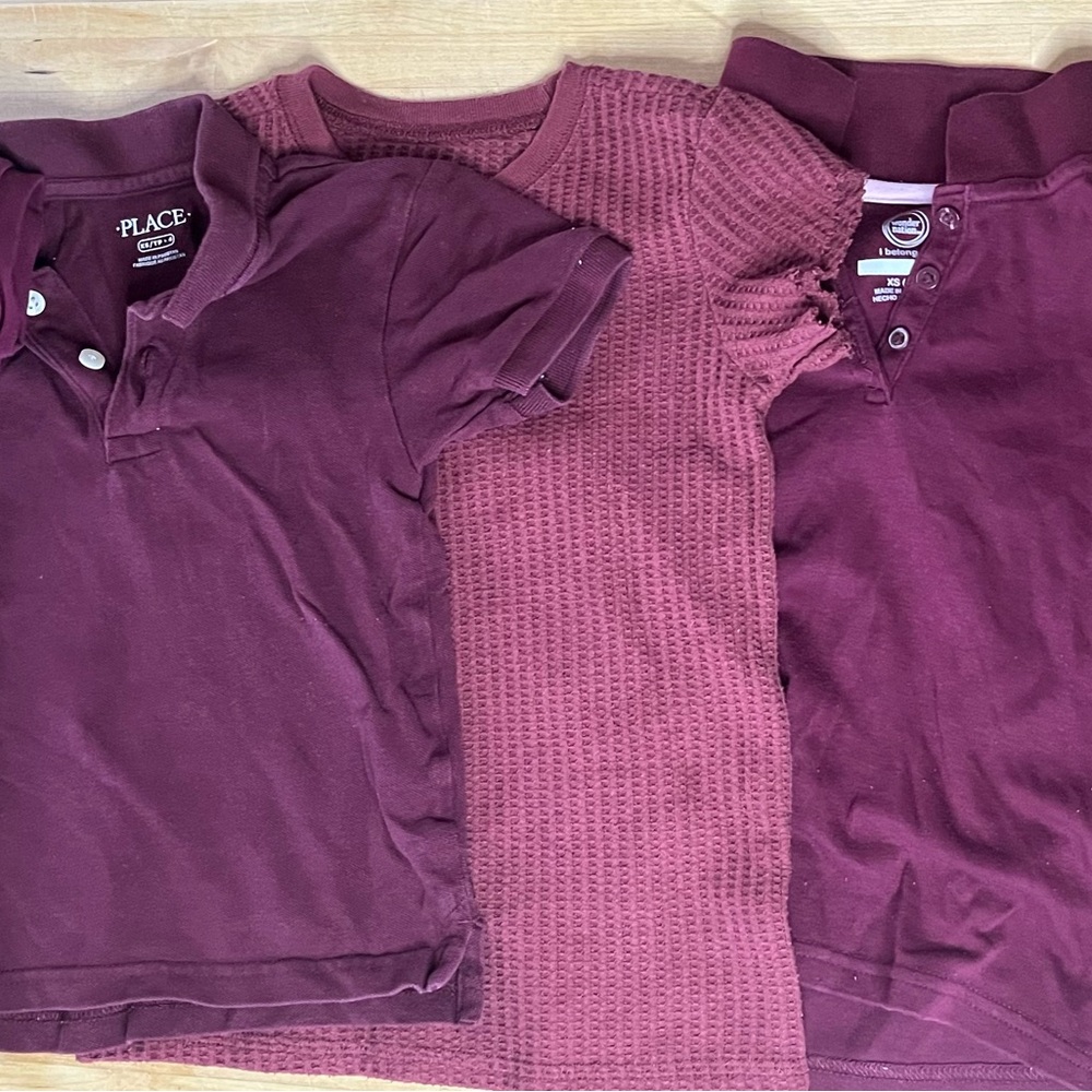Girl uniform lots navy, tan and matron all size 4,4t, 5